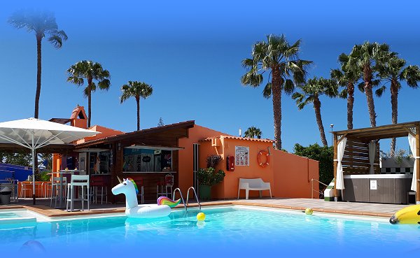 Gay resort bungalows Gran Canaria